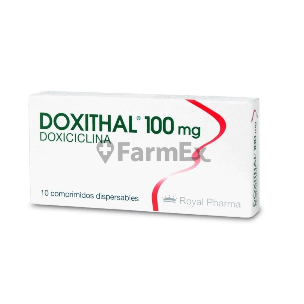 Doxithal 100 mg x 10 comprimidos susc-1 de 3 meses Farmex-Suscripciones-Persistente